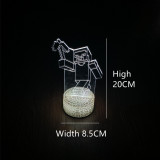 Minecraft Torch Wall Mount Night /Colour Changing Potion Bottle Light /Remote control night light