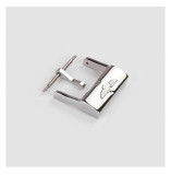 20mm For BREITLING Tang Buckle Clasp Steel Watch Silver/black