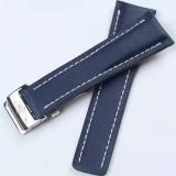 BREITLING Leather watch strap handmade Band 20/22/24mm Navitimer Buckle Clasp