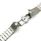 Steel Watch Strap with Clasp fits Audemars Piguet Royal Oak Offshore 26mm
