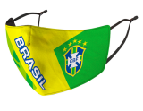 Euro Football Face Mask Cover Comfort Washable Reusable Fabric Adults