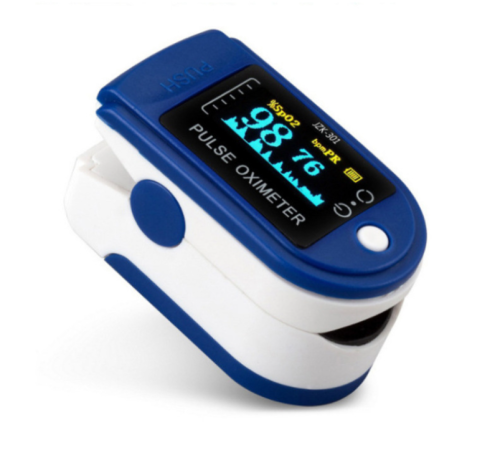 Professional Finger Pulse Oximeter Blood Oxygen Saturation Heart Rate Monitor