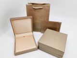 BVLGARI Ring Single Ring Wedding Ring Inner Box Outer Box Bag Certificate Gift