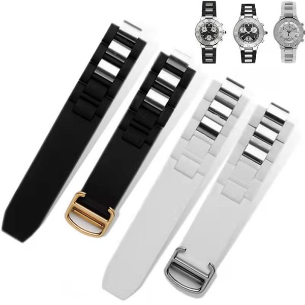 Cartier 21 CHRONOSCAPH strap 20*10mm