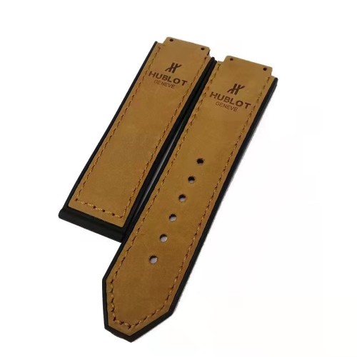 Matte leather strap belonging to Hublot