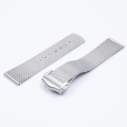 Omega Milan braided belt + folding buckle SEAMASTER 20MM