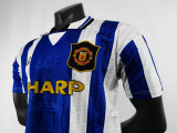 1994-96 Manchester United away blue jersey