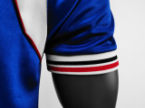 1985 Manchester United away blue jersey