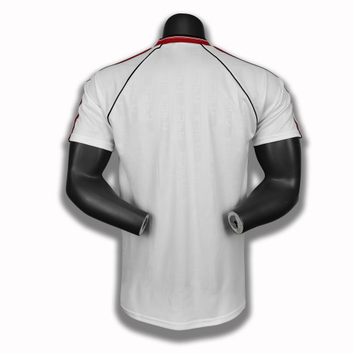 1988 Manchester United home white jersey