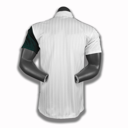 1995 season Liverpool green and white jersey