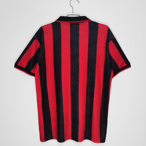 1995-96 season AC Milan home jersey
