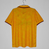 1995-96 season AC Milan second away yellow jersey