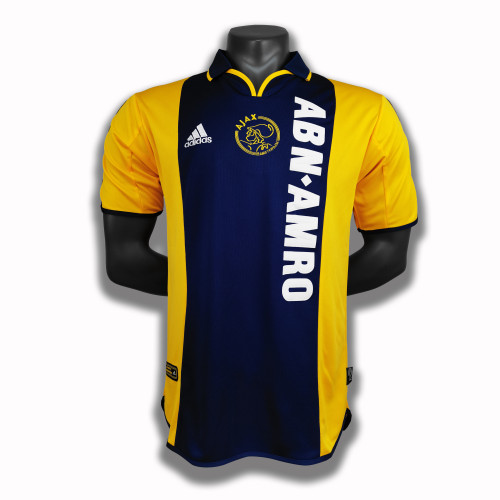 2000 01 season Ajax yellow jersey