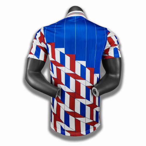 1989-90 season Ajax blue and white jersey