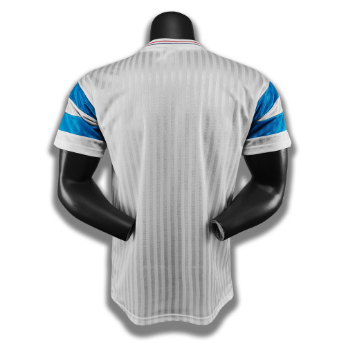 1990 season Marseille home jersey
