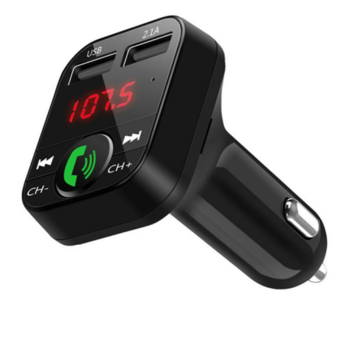 Wireless Car Bluetooth FM Transmitter MP3 Players Dual USB Charger Handsfree Kit