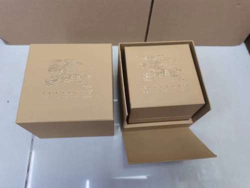 Burberry brown watch case
