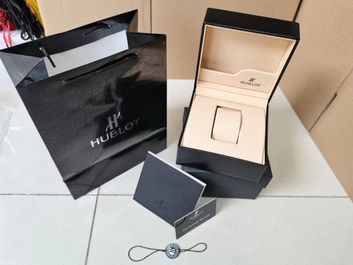 Hublot Black Leather Watch Box