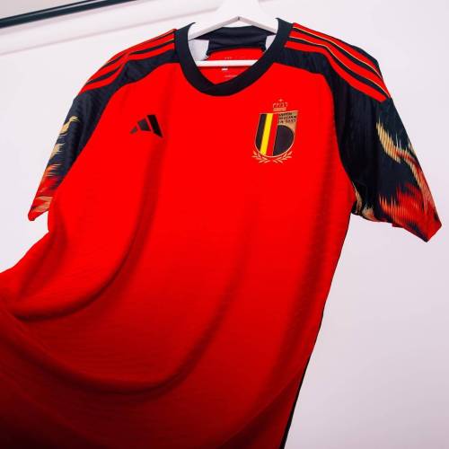 2022 Qatar World Cup  Belgium national team jersey custom name + number