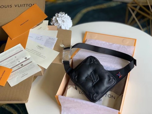 Louis Vuitton Black Belt Bag Men