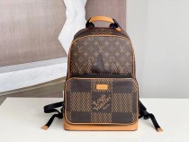 LOUIS VUITTON Backpack Brown Calfskin