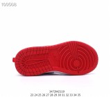 NIKE children's shoes red and black  Air Jordan1