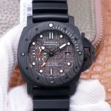 Panerai Submersible PAM01039 1:1  Best Edition VS Factory Black Carbon Swiss P9010