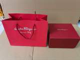 Ferragamo watch box red