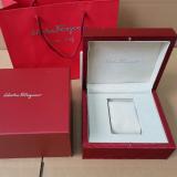Ferragamo watch box red