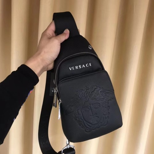 Versace fanny pack black