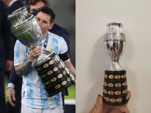 Handicraft for America's Cup Trophy Ornament 14cm