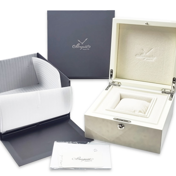 Breguet White Watch Box with User Manual