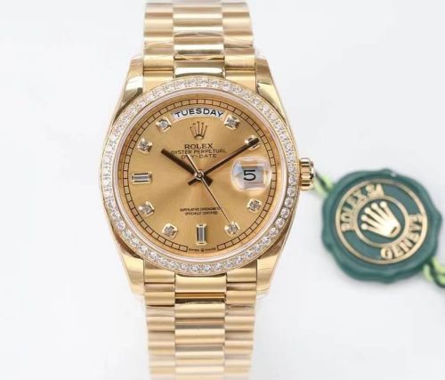Replica Rolex Day Date M128348RBR-0008 1:1 Best Edition