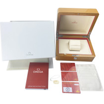 Omega Large Wooden Watch Box Omega Large Wooden Watch Box