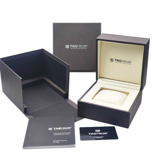 Tag Heuer Watch  Box & Gift Bag