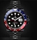 Replica Rolex GMT Master II M126710BLRO-0002 1:1 Best Edition  V3 Black Dial