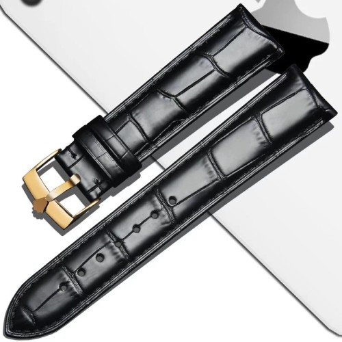 Suitable for Rolex Yacht-Master watch strap Daytona Black Water Ghost Datejust genuine leather bracelet belt