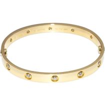 LOVE BRACELET, 10 DIAMONDS Cartier bracelet