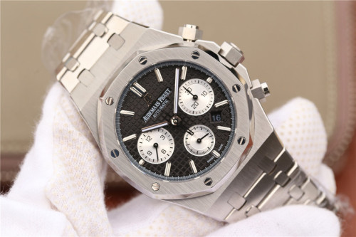 Audemars Piguet Royal Oak Chronograph 26320ST Silver Kasa Siyah Kadran ETA