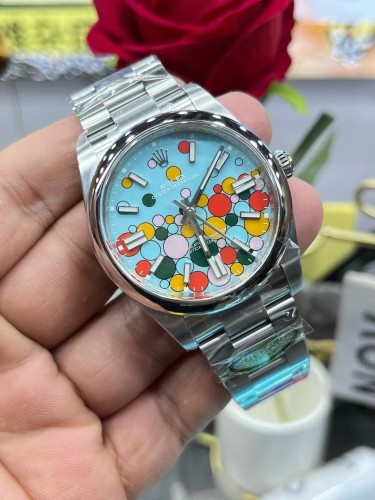 Rolex Oyster Perpetual 126000 1:1 Best Edition 904L Steel Celebration Dial VR3230