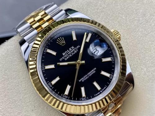 Rolex Datejust M126333-0014 Black Dial Size 41mm