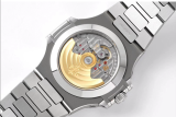Patek Philippe Nautilus 5726 Full Function SS 1:1 Best Edition Blue Dial on SS Bracelet A324