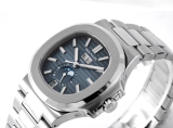 Patek Philippe Nautilus 5726 Full Function SS 1:1 Best Edition Blue Dial on SS Bracelet A324