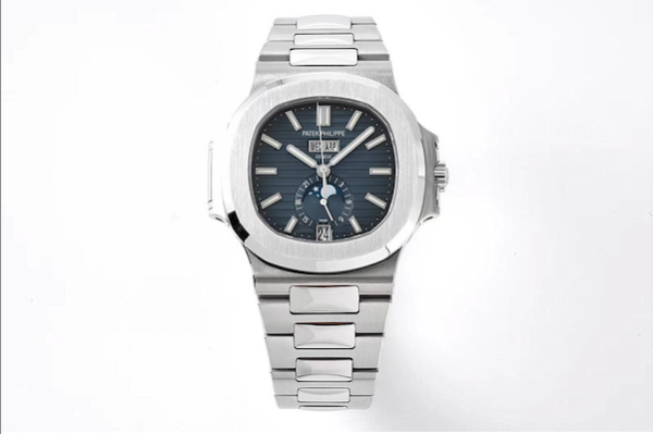 Patek Philippe Nautilus 5726 Full Function SS 1:1 Best Edition Blue Dial on SS Bracelet A324