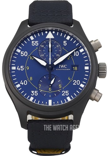 IWC Pilots Blue/Leather Ø44.5 mm
