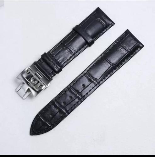 Vacheron Black leather strap 