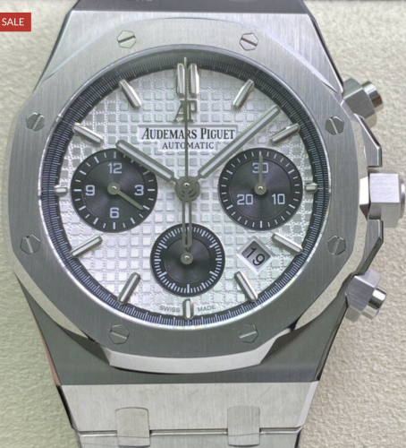 Audemars Piguet Royal Oak 26331ST.OO.1220ST.03 Silver Panda Plate