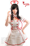 SilikoDoll J2 150cm Fカップ 巨乳ダッチワイフ シリコン 看護師コスプレ ラブドール 等身大