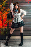 SilikoDoll J4 150cm Fカップ 爆乳 制服系 ラブドール 最高級 シリコン製 等身大エロ人形