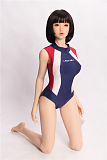 Sanhui Doll #22 ラブドール 145cm Dカップ 普乳 フルシリコン製 等身大エロ人形